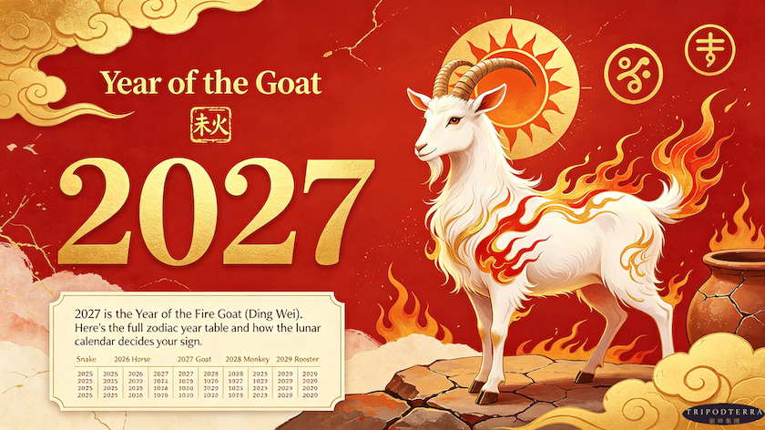 What Is My Chinese Zodiac Sign in 2027? Year of the Goat